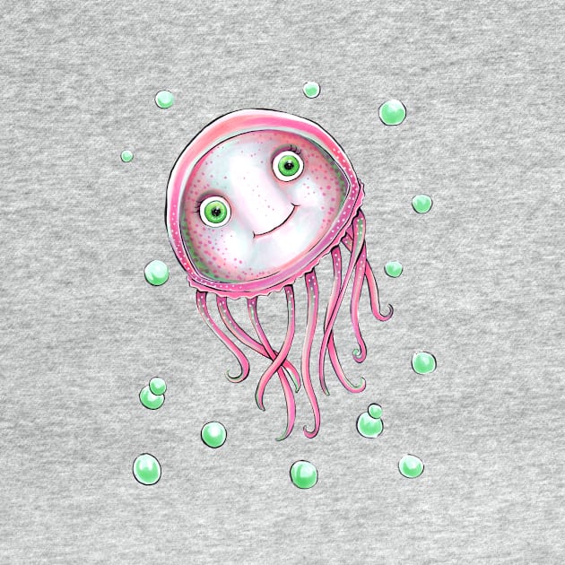 Adorable Jellyfish by obillwon